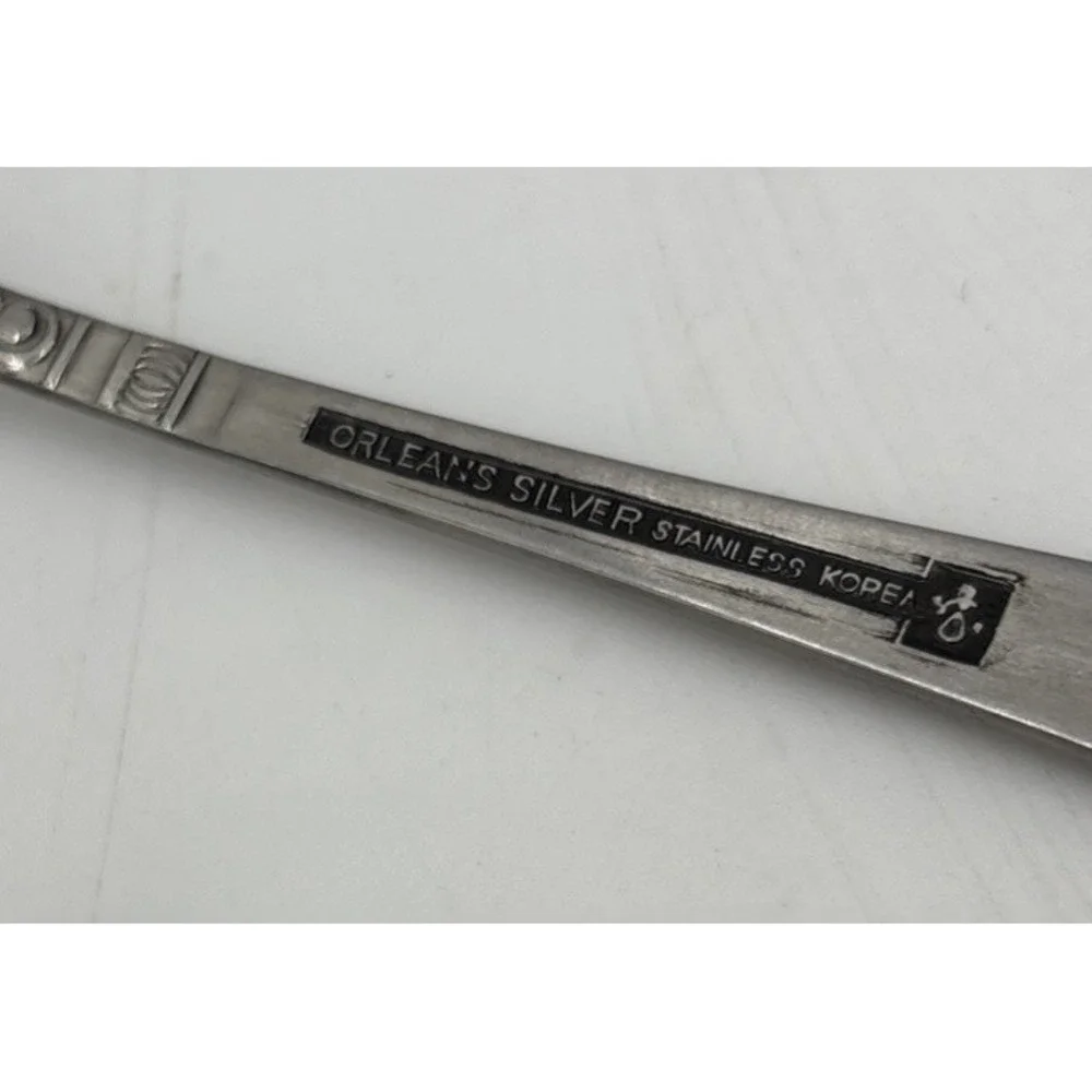 Orleans Silver ORL31 Stainless Korea Silverware Set of 4 Serving Pieces